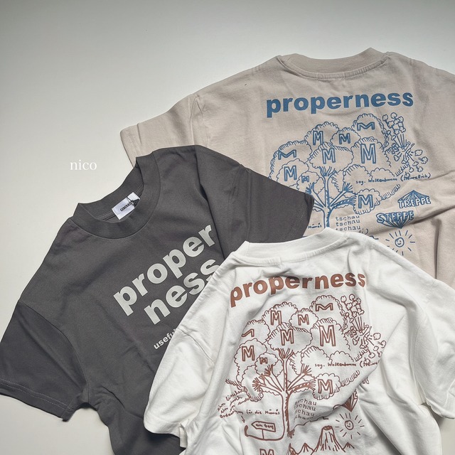 PROPERNESS Tシャツ