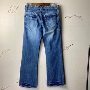 vintage DOMON boots-cut denim pants