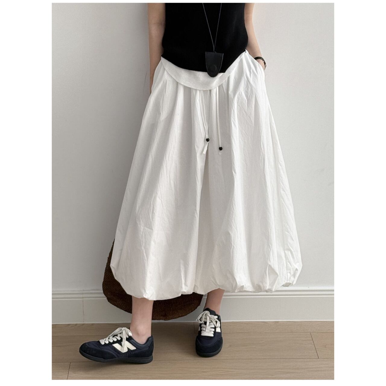 ギャザーバルーンスカート a0460