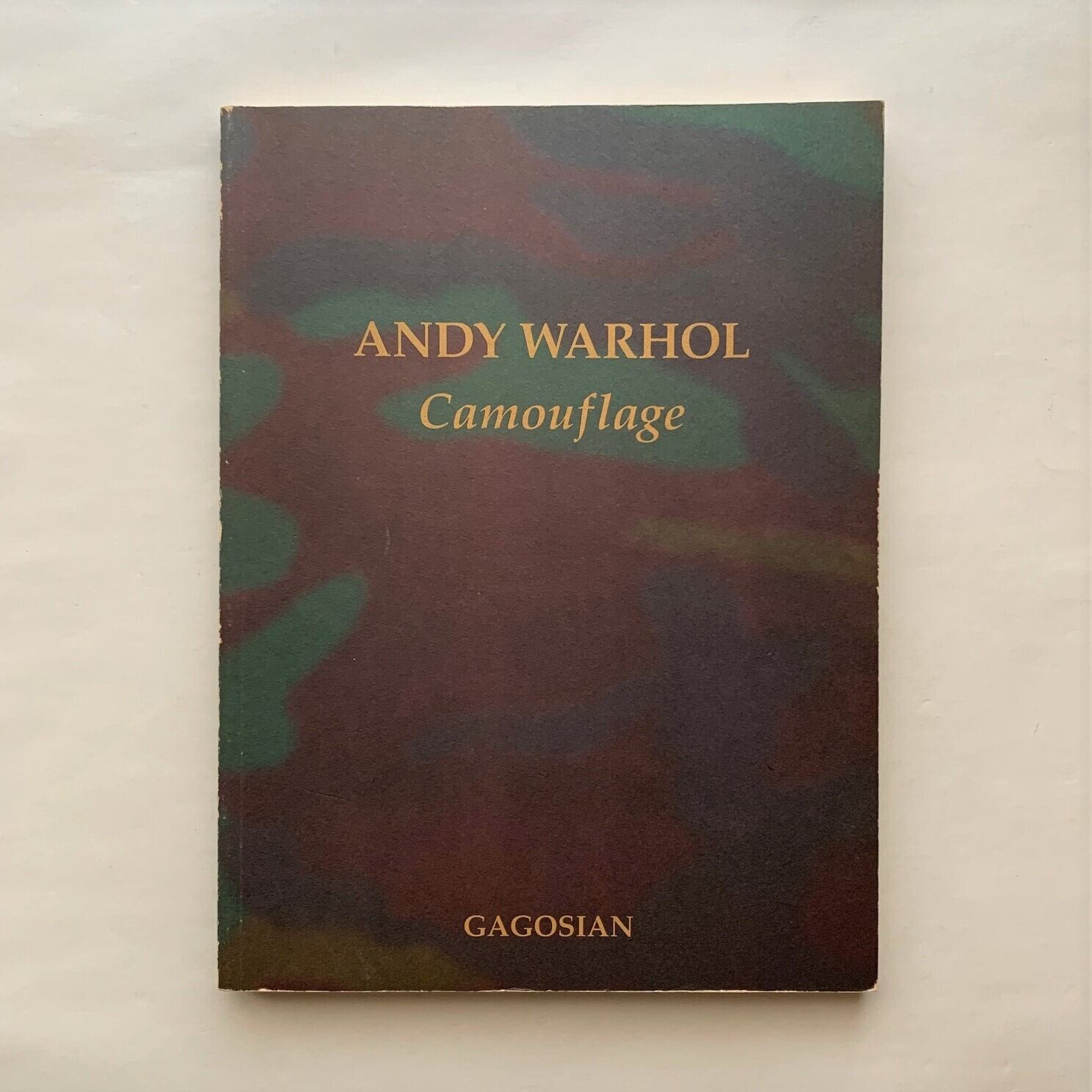 Andy Warhol Camouflage アンディ ウォーホル 本まるさんかくしかく