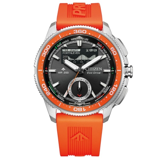 CITIZEN PRO MASTER シチズン プロマスター MARINEシリーズ Wave Tracker エコドライブ メンズ腕時計 JV3000-13E