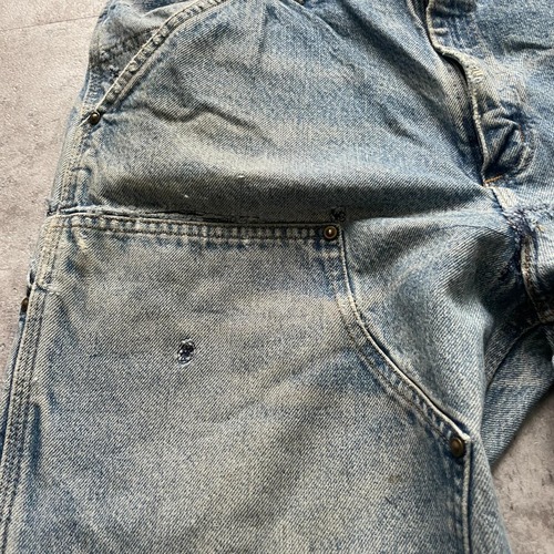 推定00s デニム ダブルニー Carhartt W 31 L 30 詳細写真11