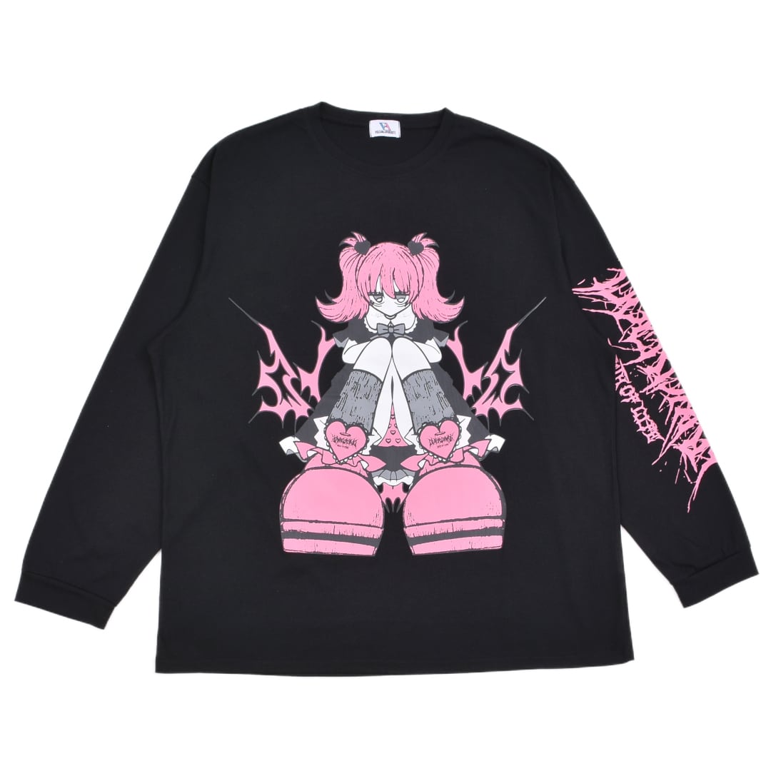 PINKトライバルGIRLロンT | VOLCAN&APHRODITE