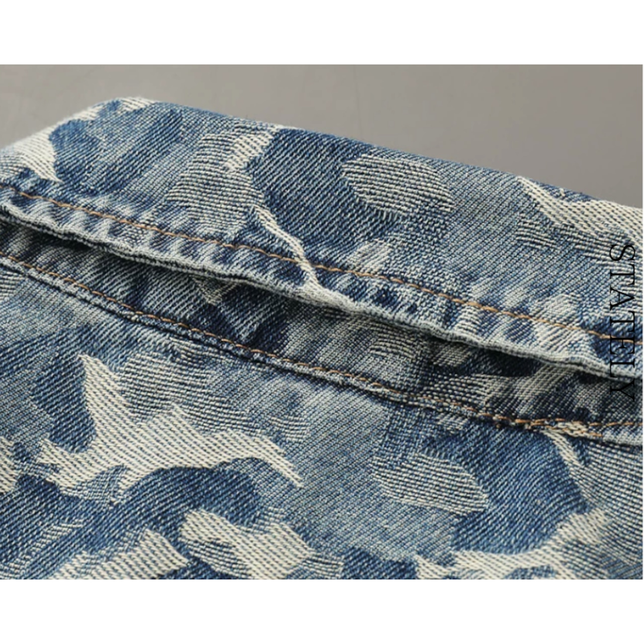 Camo Denim ジャケット_O34・画像9