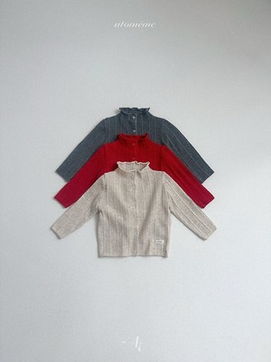 【予約】French Knit Cardigan / atomeme