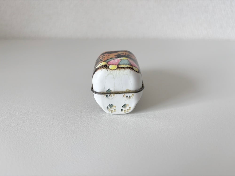 イギリス】猫型の缶 / HUNKYDORY DESIGN BY DANA KUBICK 1986