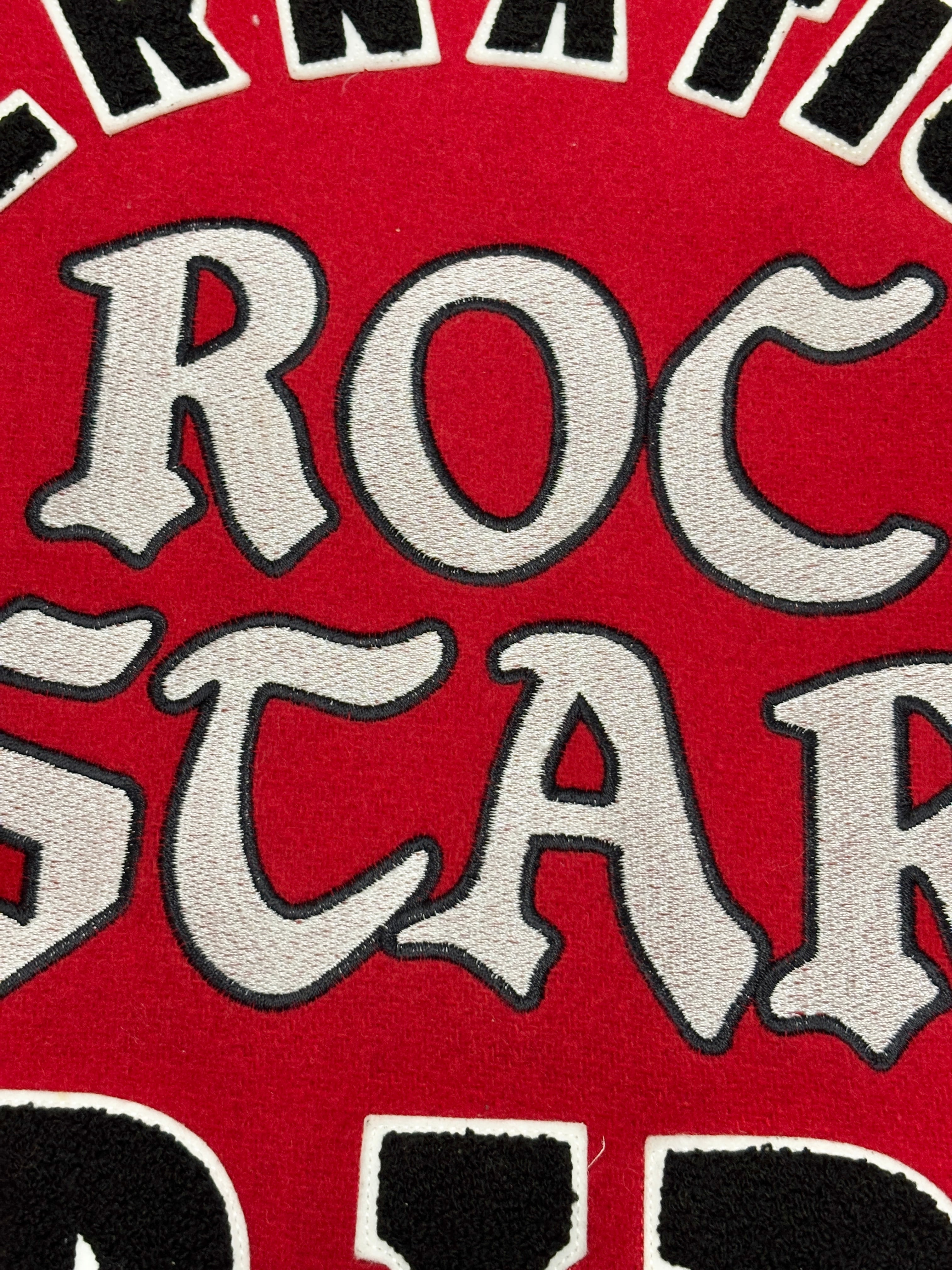 10s STUSSY × ROC STAR/Varsity Jacket/10AW/日本製/L/ロゴスタジャン