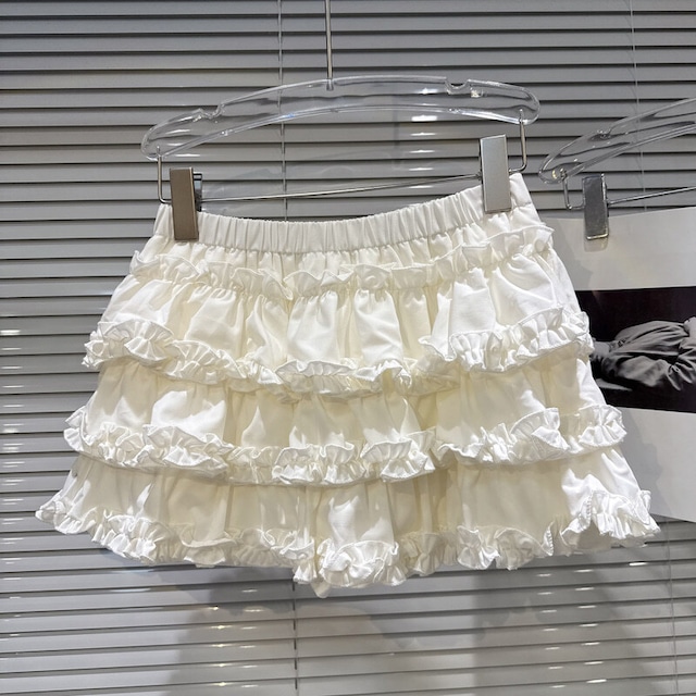 全4色/Frill mini skort　M2591