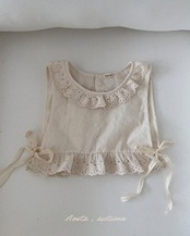 韓国子供服 / 26Autumn / Aosta / レースオリビアベスト / 秋服 *FREE*