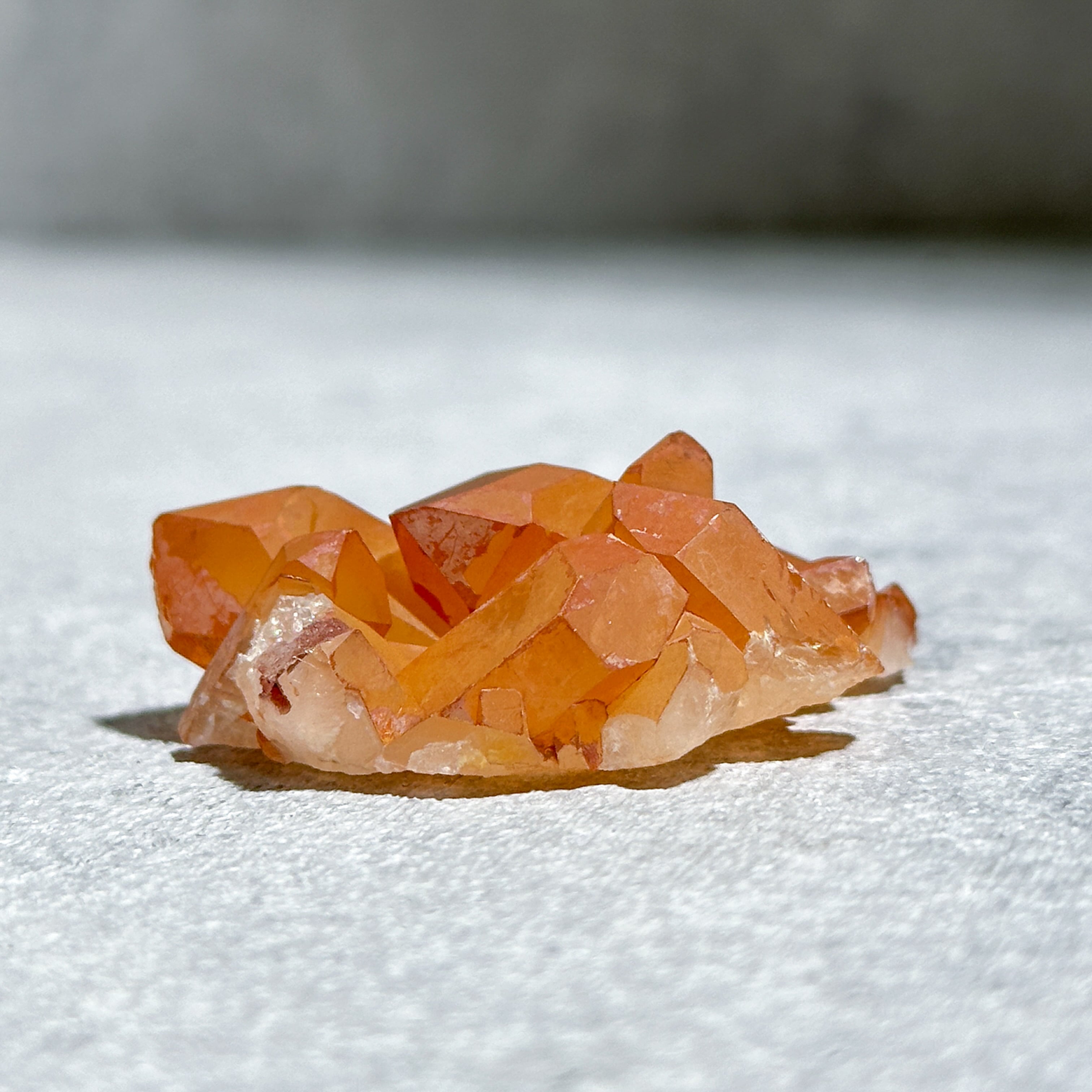タンジェリンクォーツ クラスター62◇ Tangerine Quartz