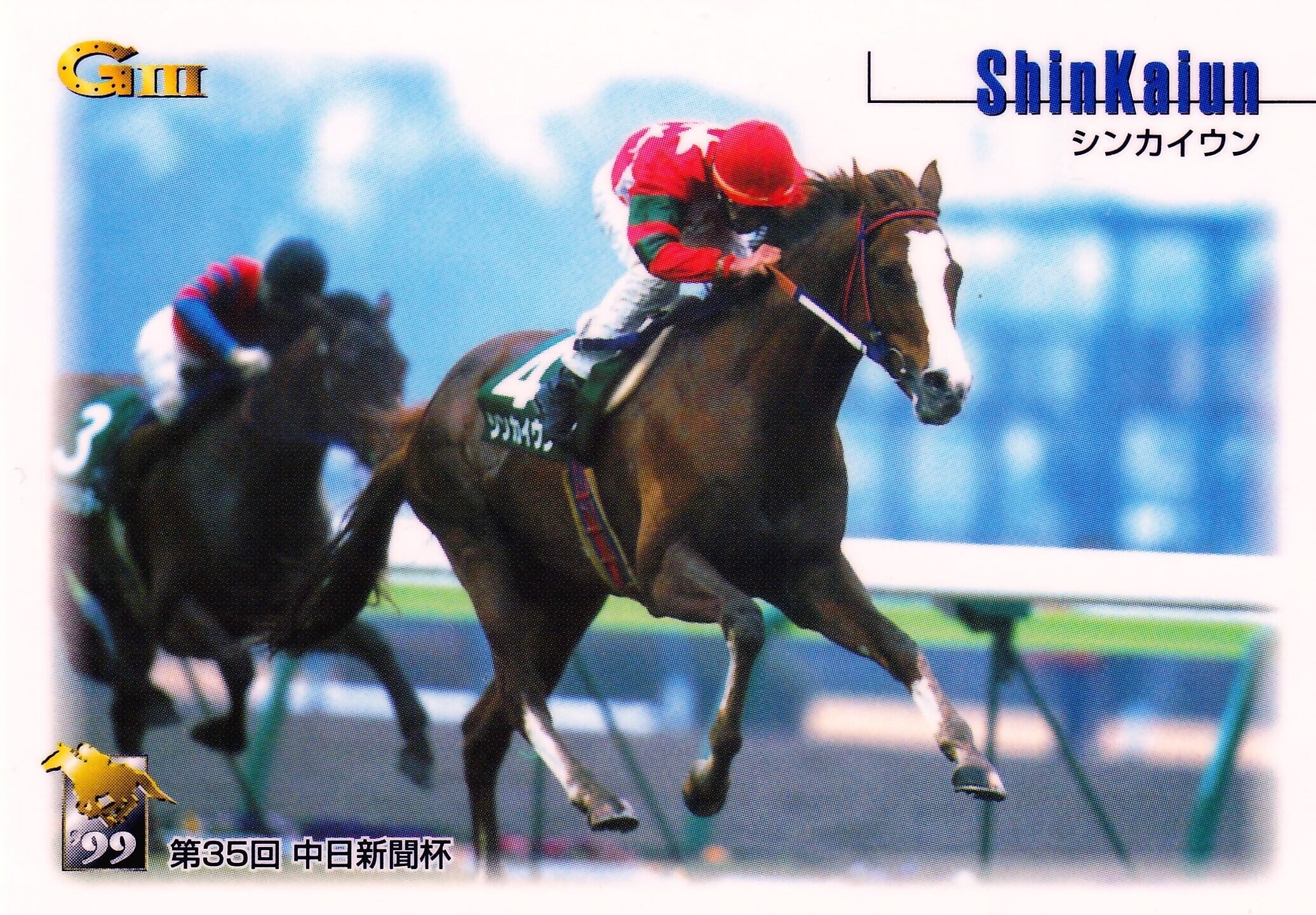 シンカイウン：第35回 中日新聞杯「サラブレッドカード 99年上半期」No