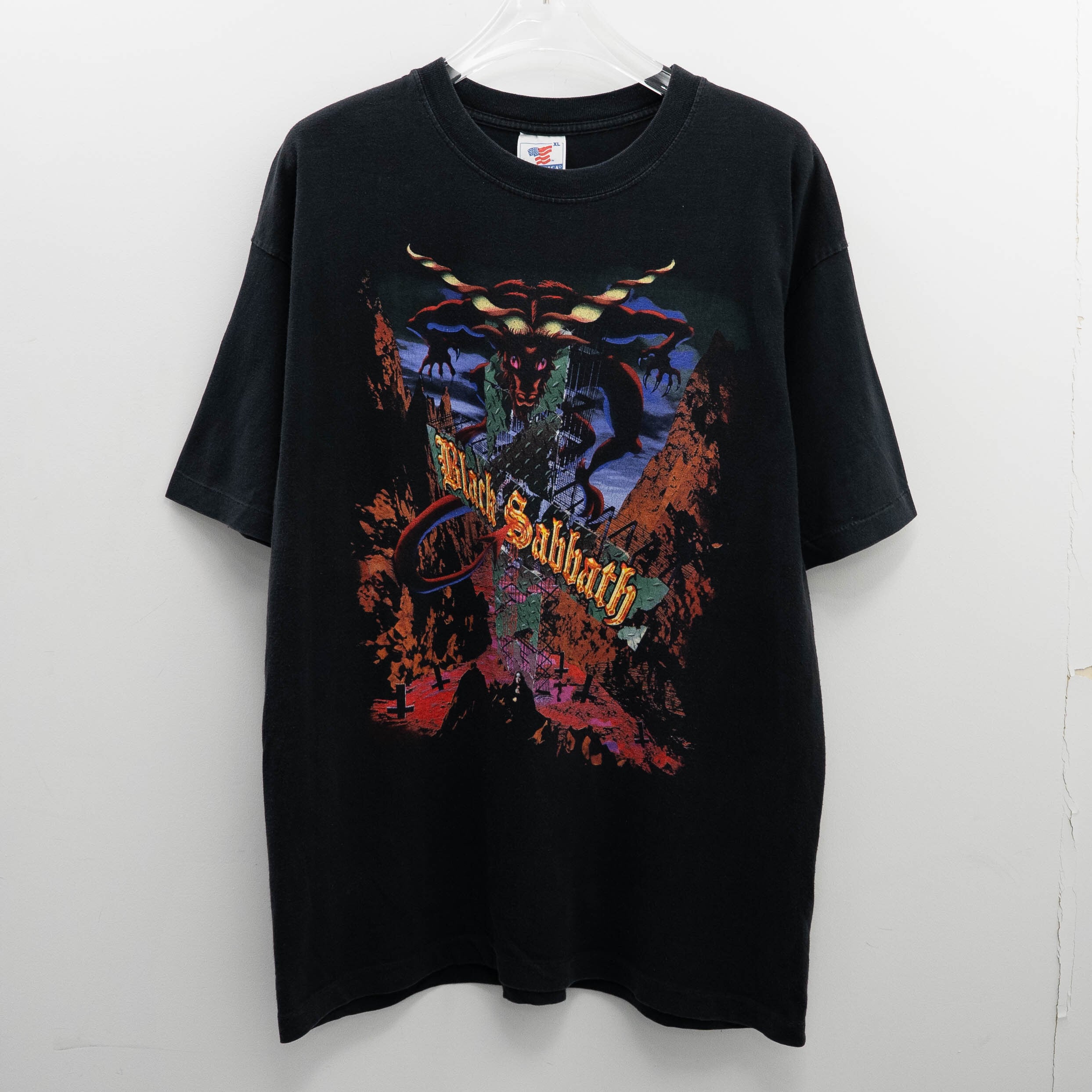Black Sabbath " Tour 1997 " T-America XL【A8-103】