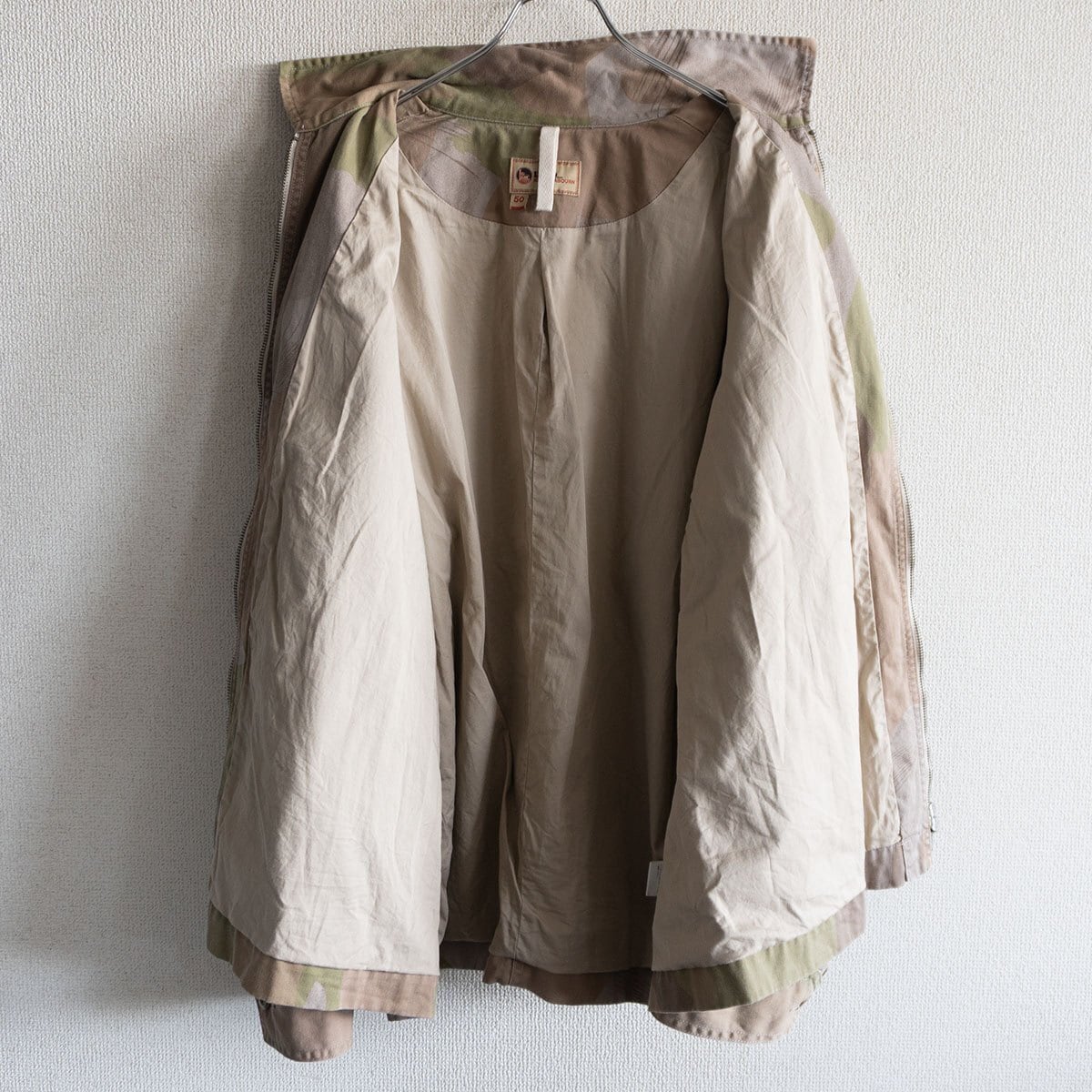 サイズ50】 NIGEL CABOURN LYBRO 【RACE JACKET CAMO】52 ヘンプ