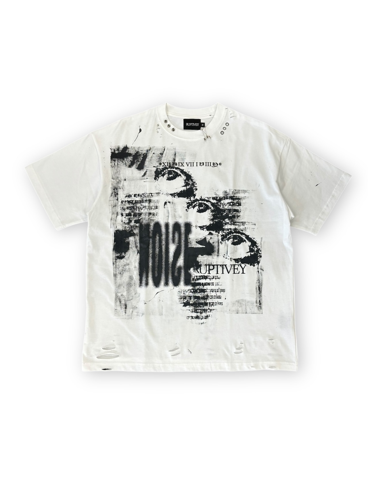 【RUPTIVEY】Graphic logo Tee limited Editions WHITE (sizeM)