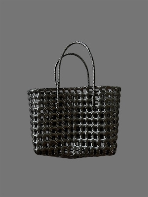 Vietnamese Plastic Woven Basket