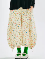 imakokoni オリジナルアニマルデザインワイドパンツ 255135