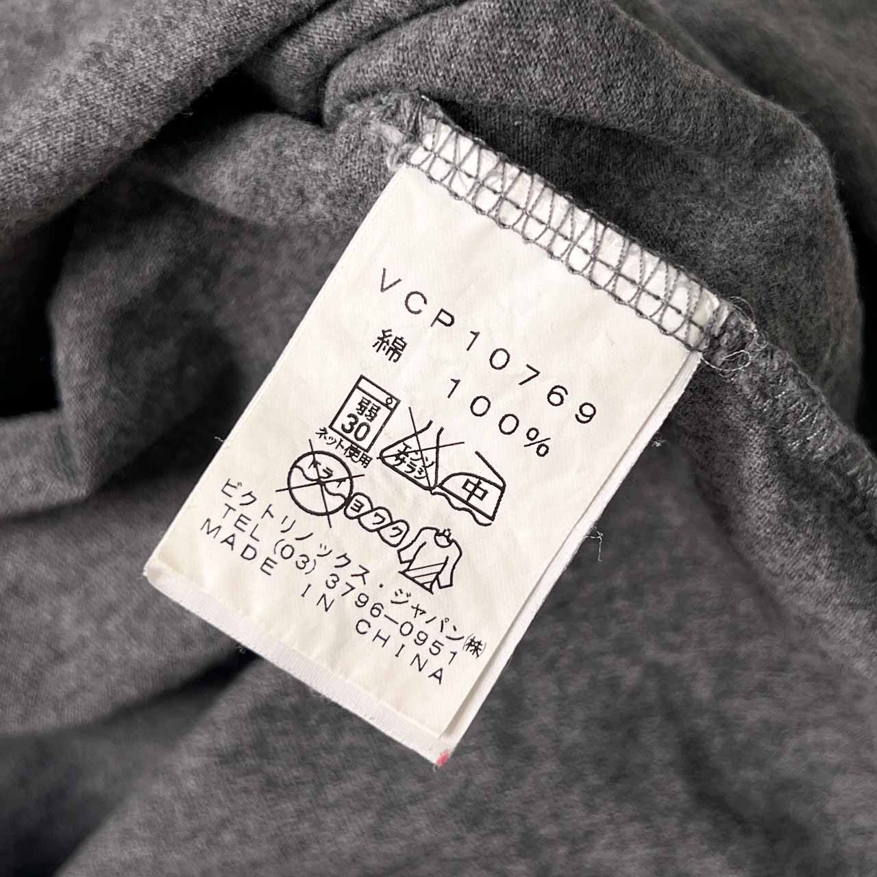 VICTORINOX ビクトリノックス Tailored Fit ワンポイント 天竺 半袖 ポロシャツ L/G /グレー メンズ アウトドア