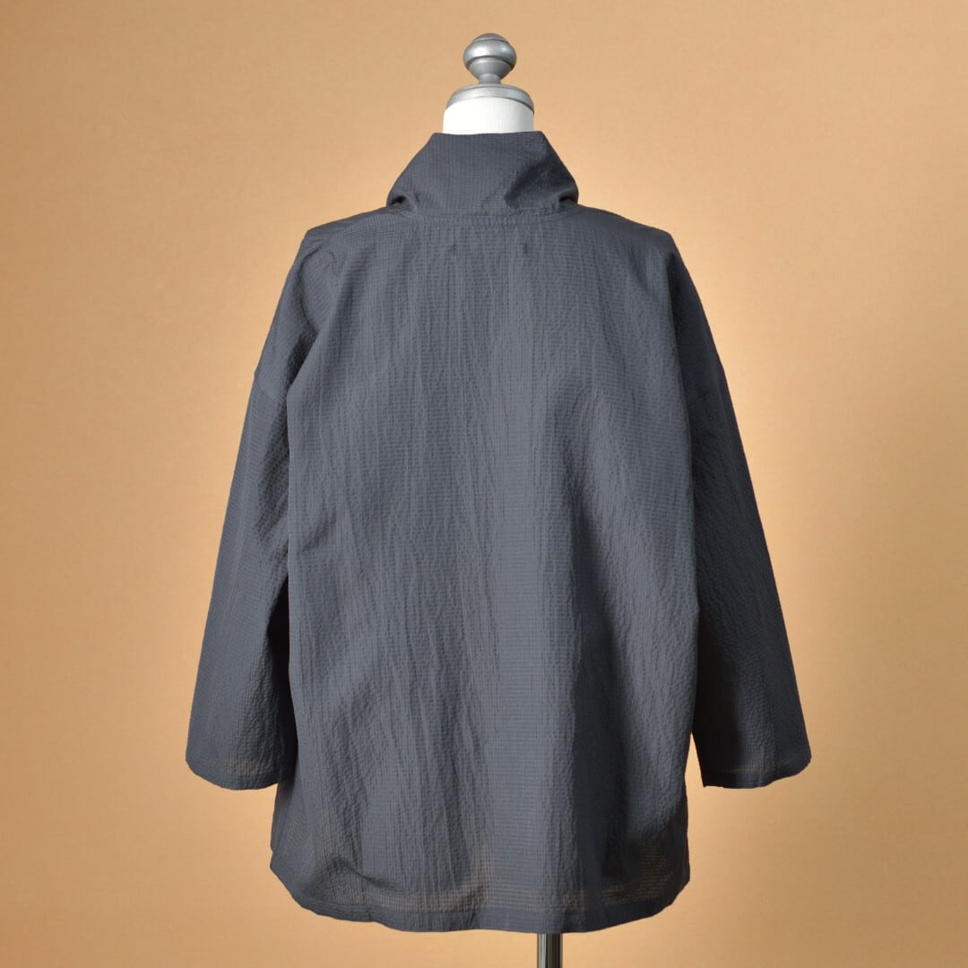 evam eva エヴァムエヴァ pin check short robe ピンチェックショート