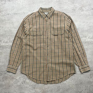 GAP PLAID BUTTON SHIRT SIZE M (USED)