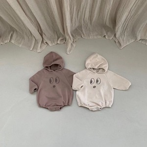 【BABY】韓国風　可愛いビッグアイズロンパース