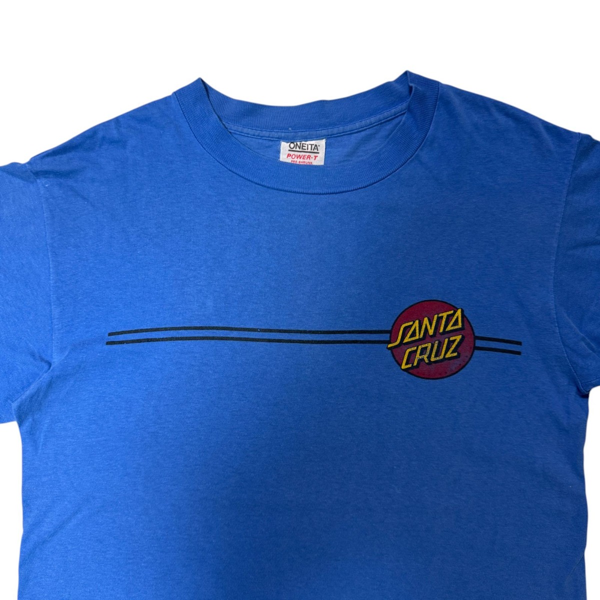 90s SANTA CRUZ Tシャツ フェード Lサイズ サンタクルーズ サークル 