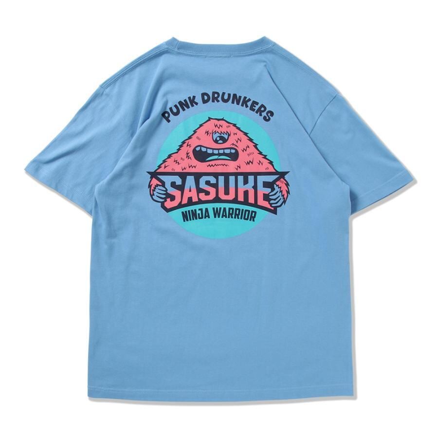PUNKDRUNKERS x SASUKE 】ボタンTEE パンクドランカーズ | ストリート