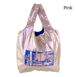 F241035_TOM and JERRY×Flapperコミック刺繍トート