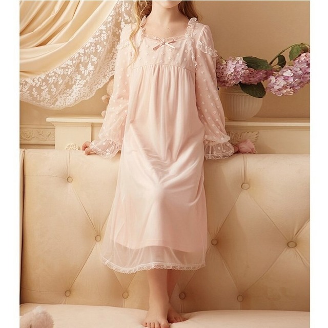 【90-150】kids princess pajamas one piece k144