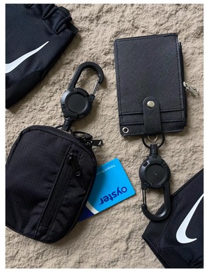 ROUGHCLOUD ワイヤーリールキーホルダー　メタルバージョン