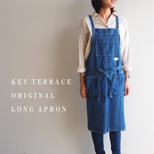 KEYTERRACE　オリジナルロングエプロン