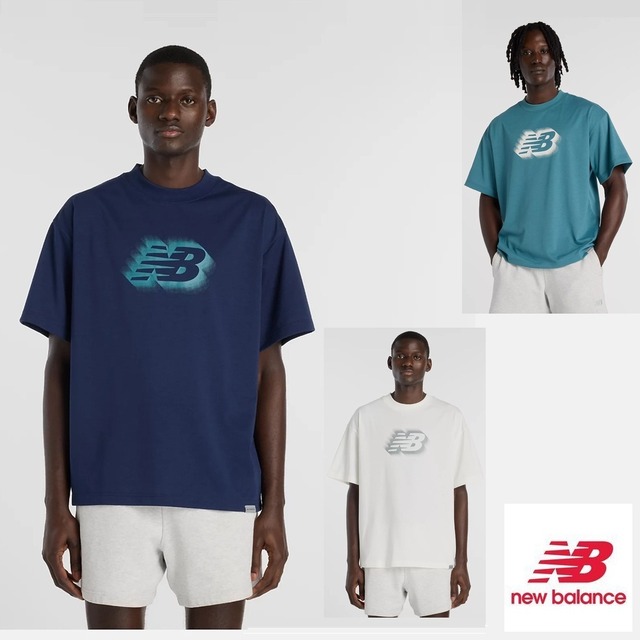 NBロゴTシャツ[メンズ]MT61C625 ニューバランス new balance 吸汗速乾