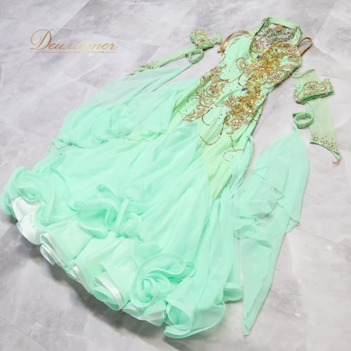 社交ダンス 衣装 チャコット Chacott スタンダード ドレス