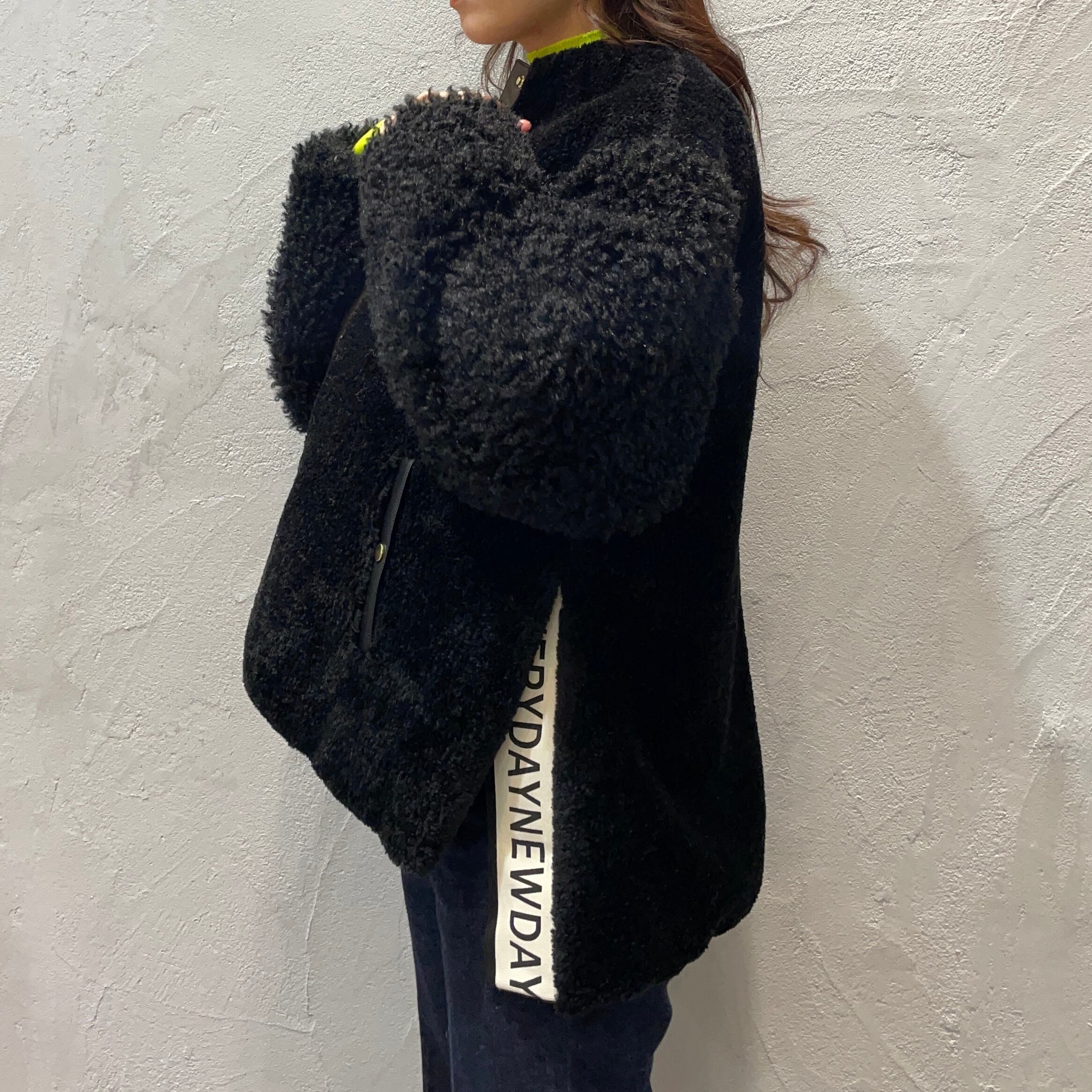 Eimee Law/サイドロゴテープボア×ファーハーフコート | 20ｰtwentyｰ 