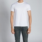 逆三角マッスルフィットTシャツWhite【LAVYS】