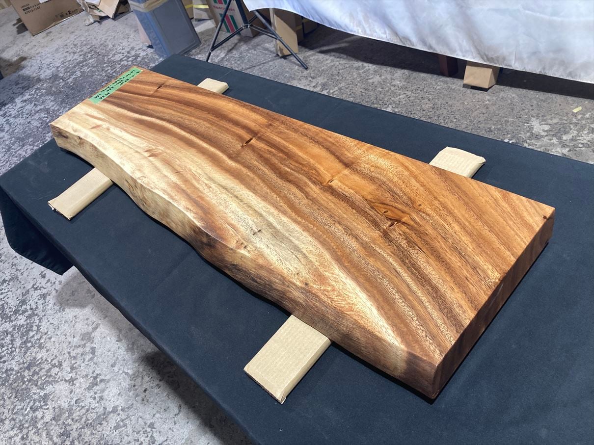 モンキーポッド3936 一枚板無垢 乾燥材 1070x260-260x60mm モンキーポッド3936 一枚板無垢 乾燥材 1070x260-260x60mm