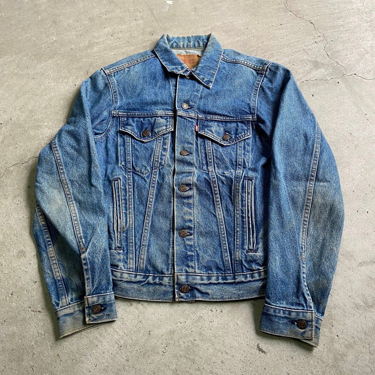 80年代 USA製 Levi's リーバイス 71506-0216 デニムジャケット 38L