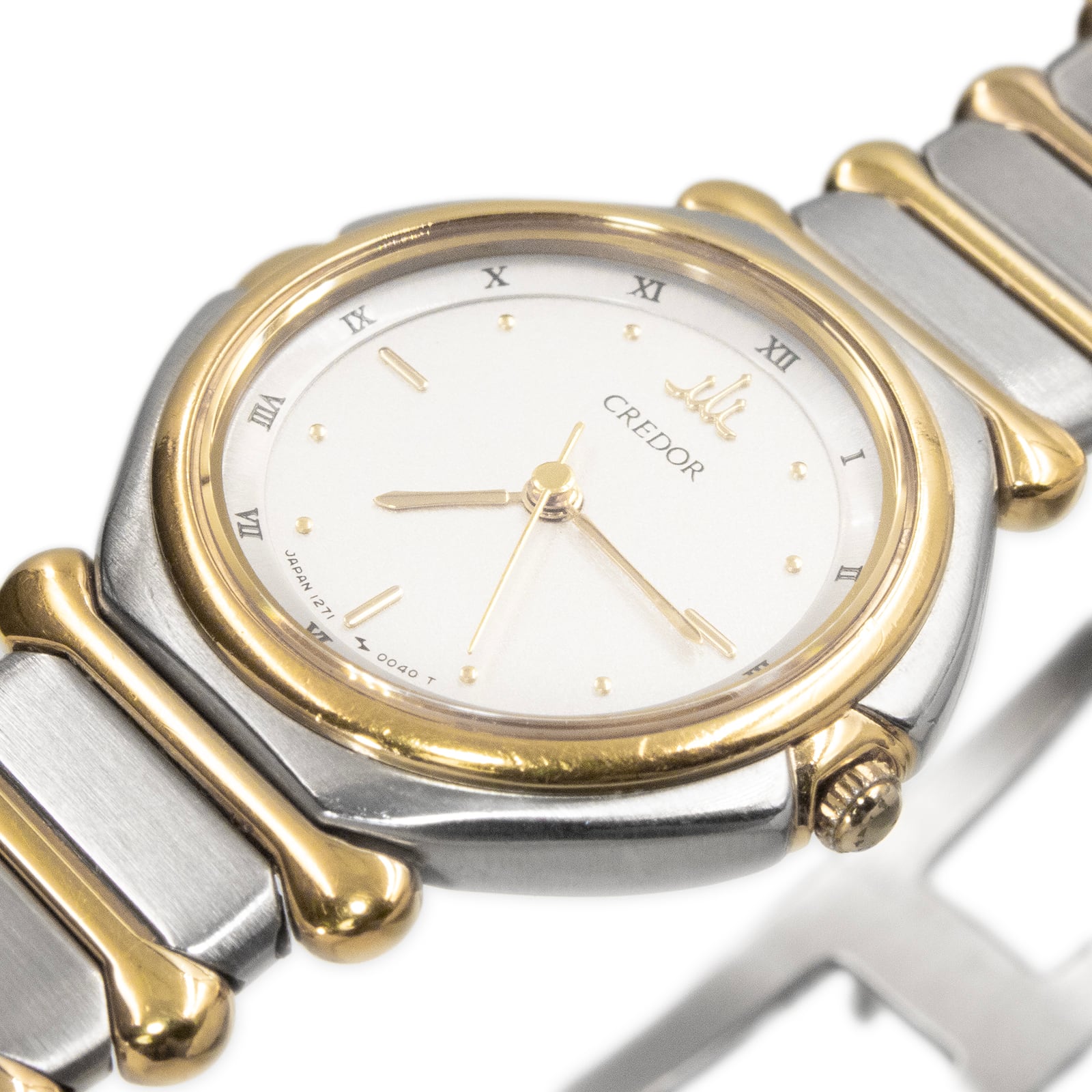 送料無料 セイコー 腕時計 レディース クレドール 1271-0030 シルバー