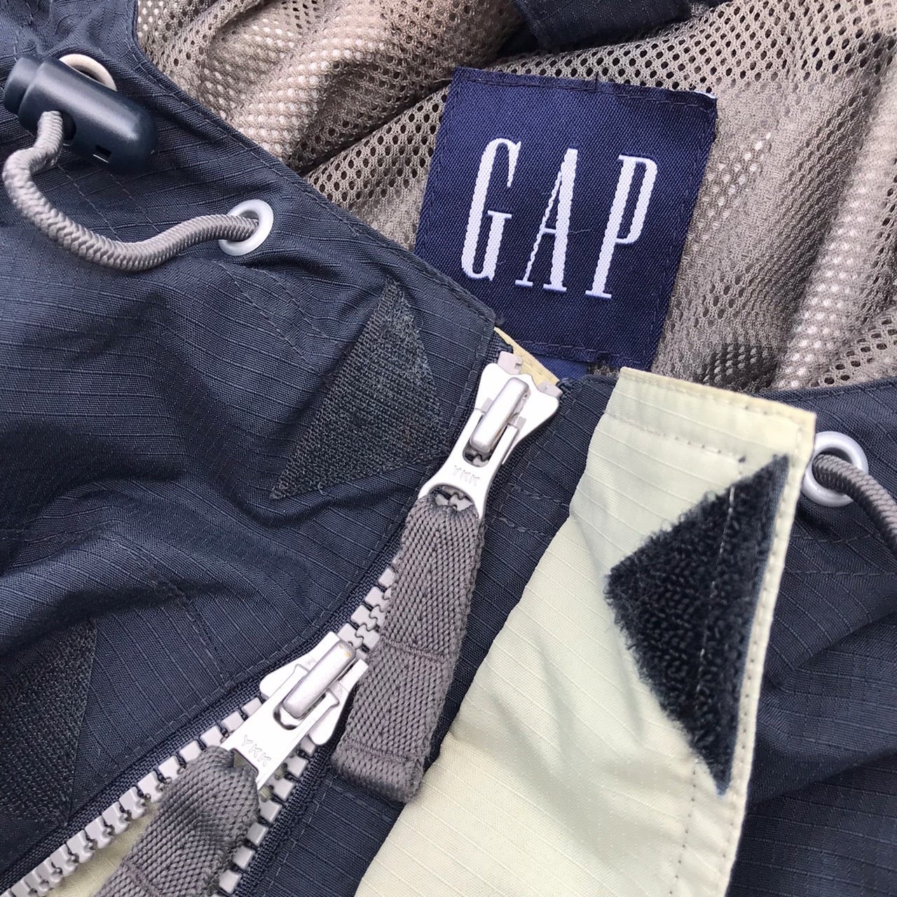 00's OLD GAP ナイロンフーデッドジャケット | 古着屋NEVERMIND