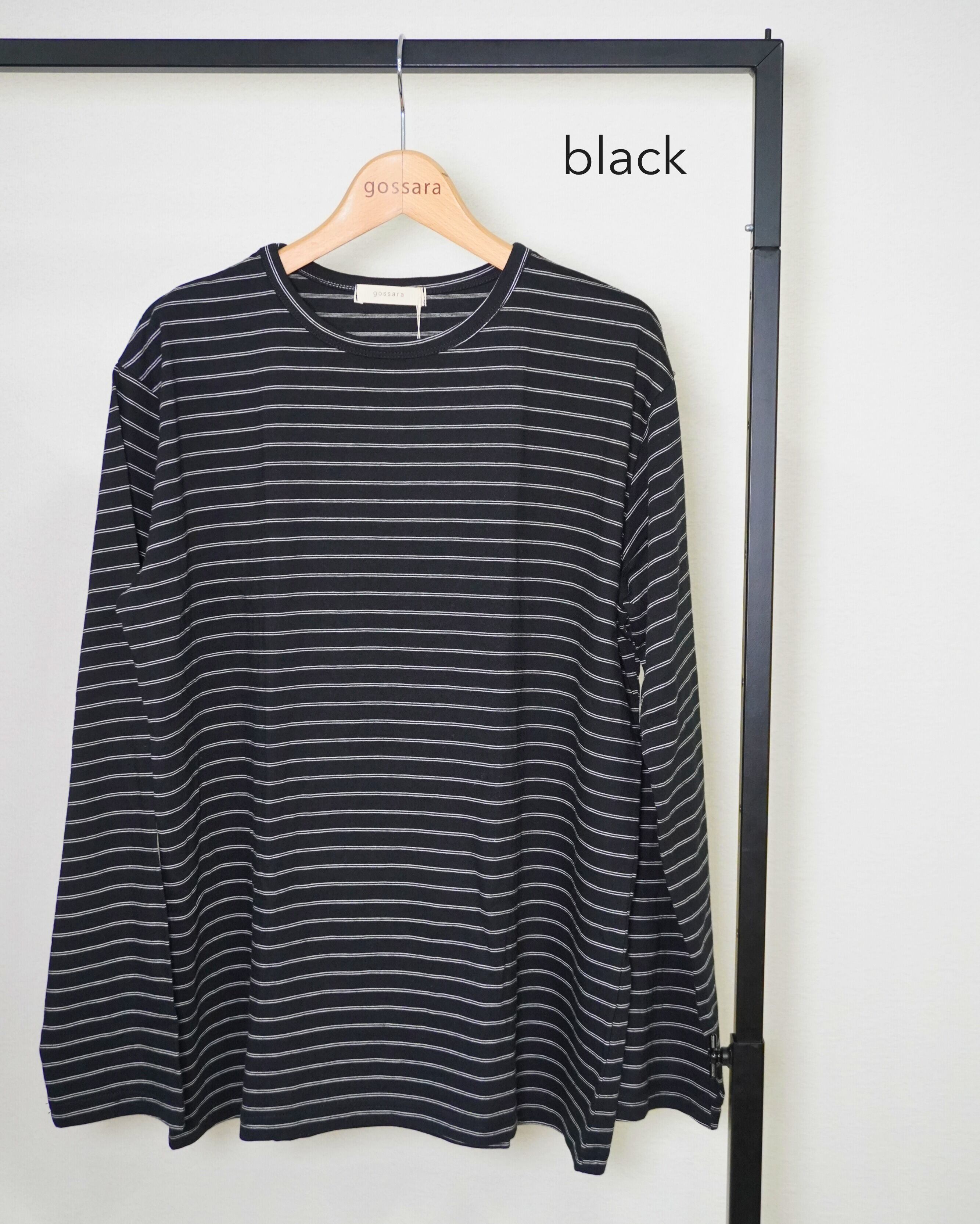 細ボーダーロンT 5281076（0930） | gossara(ゴサラ)