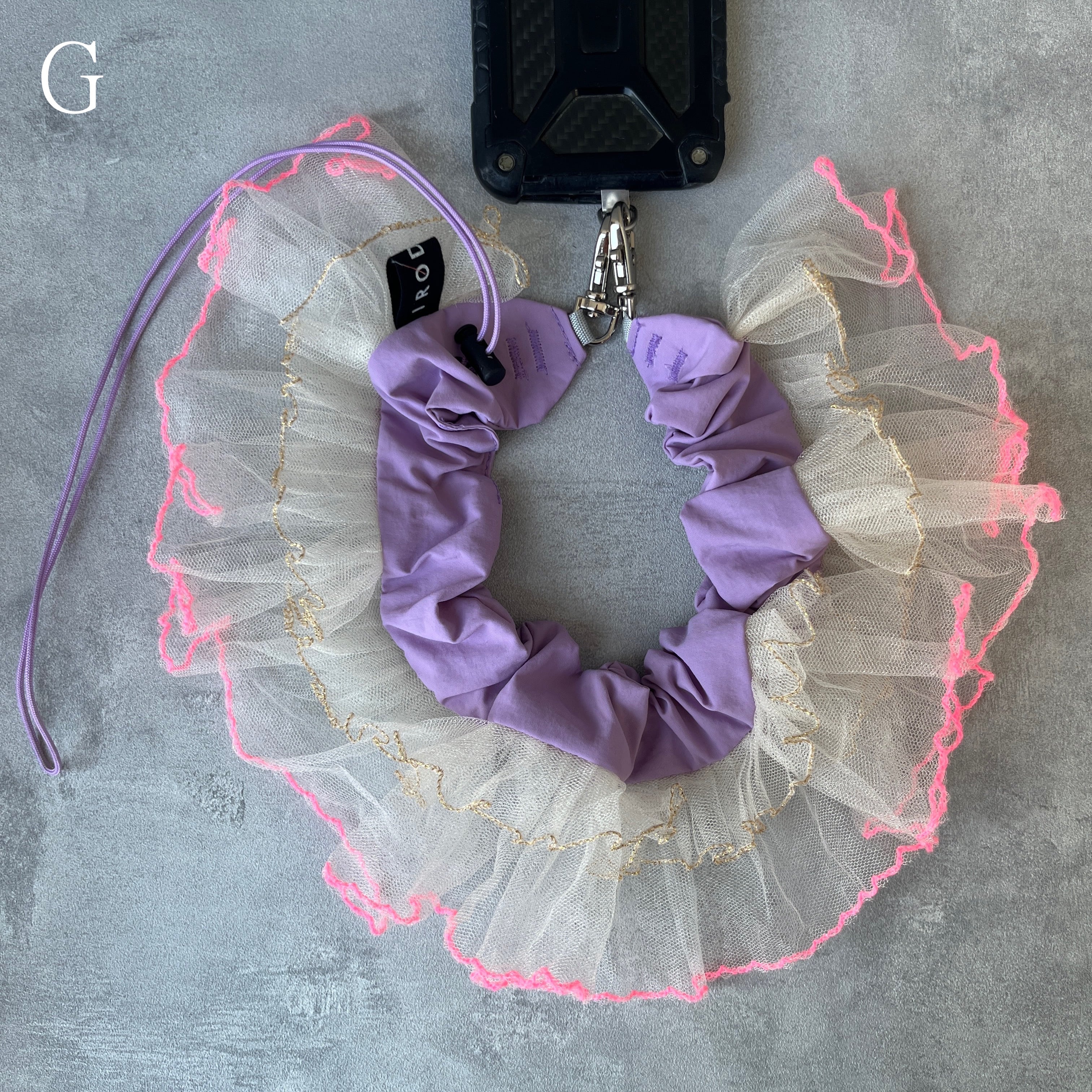 Furi W Strap 無地 (IRST-888) スマホストラップ | irodori（イロドリ