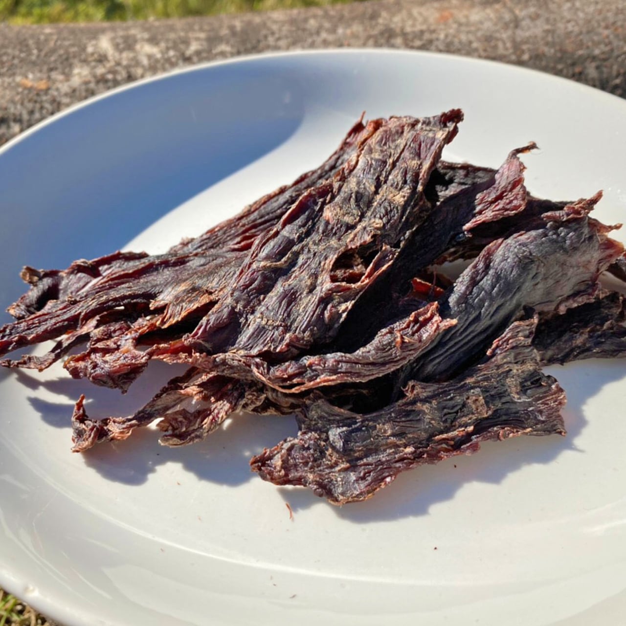 鹿肉ジャーキー 15g ヒレ肉 滋賀県産 手作り 犬のおやつ 無添加 Wanfood Bulan Wanfood B