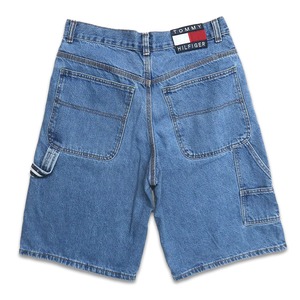 古着 TOMMY トミーヒルフィガー デニム ショートパンツ ハーフパンツ 表記：32　gd402411n w40427