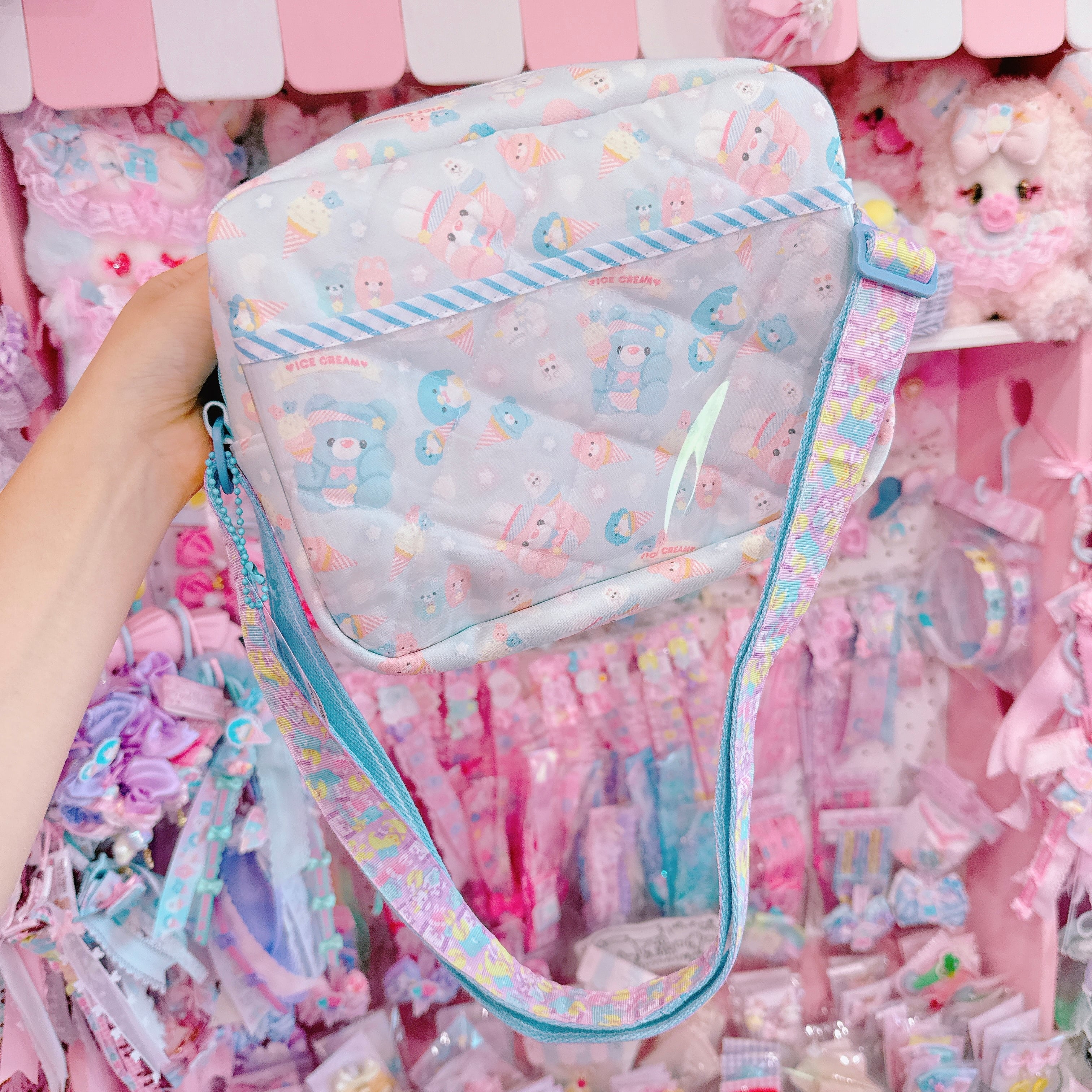 【M3】55-7子供用ショルダーぬいぐるみバッグ