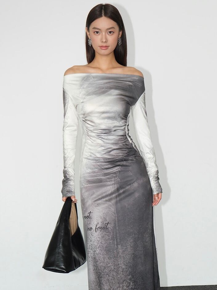 ルミナスグラディエーションドレス