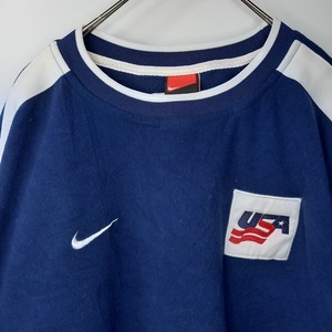 NIKE × NHL　ナイキ　フリース　トレーナー　プルオーバー　USA　裏起毛