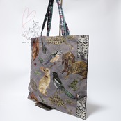 Nathalie Lete Tote bag Animal 大容量ゴブラン織りトートバッグ