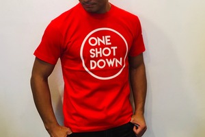 ONESHOTDOWN サークルロゴTシャツ（カラー）