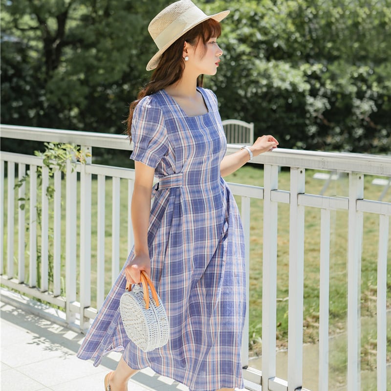 ワンピース ドレス レディースファション 普段着 着痩せ カジュアル