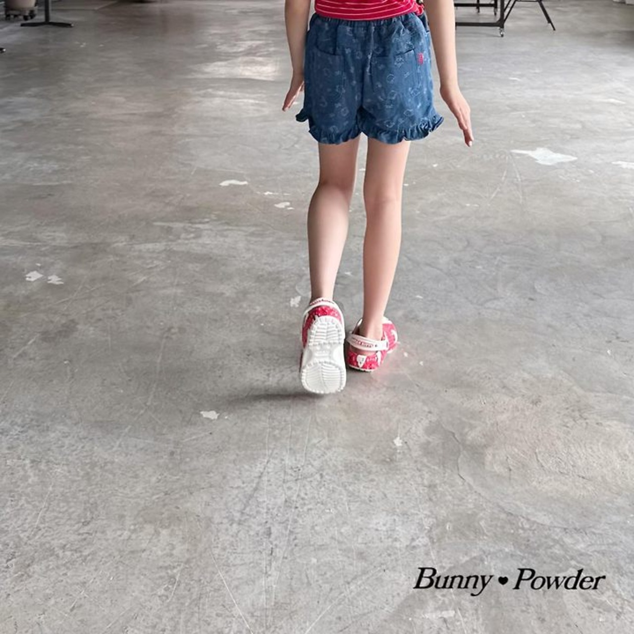[Bunny Powder] Feature) Cat Denim Pants (2XL/3XL/4XL) / [버니파우더] 기획)고양이데님팬츠 (2XL/3XL/4XL)
