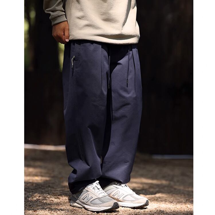 ★LOOSE TIGHT WAIST DRAWSTRING CASUAL PANTS　　　A0734